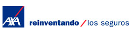AXA Logo Reinventando los Seguros Sala de Prensa Logo Azul