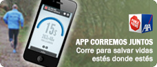 APP CORREMOS JUNTOS: Corre para salvar vidas estés donde estés