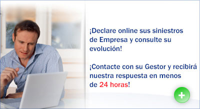 ¡Ya puede declarar online sus siniestros de Empresa y consultar, en cualquier momento, su evolución!  