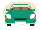 Imagen coche matricula no historica